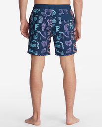 5 Sundays Layback Boardshorts 17" Blue ABYBS00253 Billabong