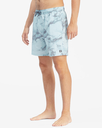 3 Sundays Layback Boardshorts 17" Blue ABYBS00253 Billabong