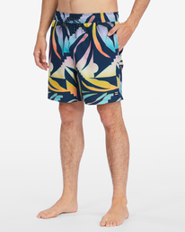 3 Sundays Layback Boardshorts 17" Multicolor ABYBS00253 Billabong