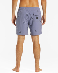 4 Sundays Layback Boardshorts 17" Purple ABYBS00253 Billabong