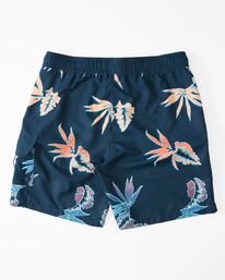 2 Layback Bottle Opener Boardshorts 17" Blue ABYBS00257 Billabong