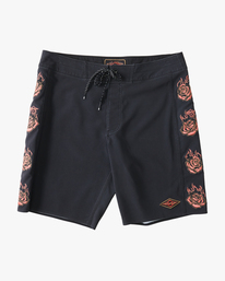 0 Bad Trip D Bah Boardshorts 19" Black ABYBS00259 Billabong