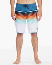 2 73 Stripe Pro Boardshorts 20" White ABYBS00262 Billabong