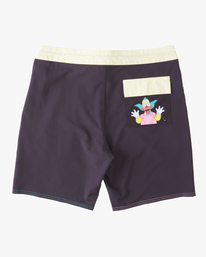 1 The Simpsons Krusty Lo Tide Boardshorts 19" Black ABYBS00299 Billabong