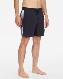 4 D Bah Layback Boardshorts 17" Black ABYBS00304 Billabong