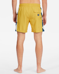 5 D Bah Layback Boardshorts 17" Yellow ABYBS00304 Billabong