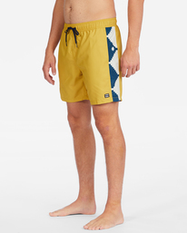 3 D Bah Layback Boardshorts 17" Yellow ABYBS00304 Billabong