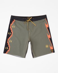 2 Wrangler United By Pro Boardshorts 18" Multicolor ABYBS00310 Billabong