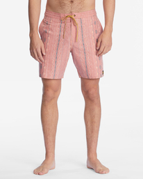 2 Wrangler Wesley Lo Tide Boardshorts 18" White ABYBS00314 Billabong