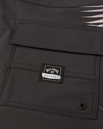 3 Kamea Jungle D Bah Airlite Boardshorts 19" Black ABYBS00322 Billabong
