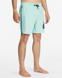 4 Kamea Hawaii Layback Boardshorts 16" Green ABYBS00324 Billabong