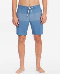 2 Tribong Lo Tide Boardshorts 19" Blue ABYBS00337 Billabong