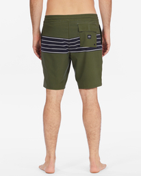 4 Tribong Lo Tide Boardshorts 19" Green ABYBS00337 Billabong