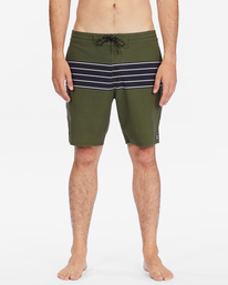 2 Tribong Lo Tide Boardshorts 19" Green ABYBS00337 Billabong