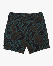 1 A/DIV Surftrek Ciclo Lo Tide Boardshorts 18" Green ABYBS00346 Billabong