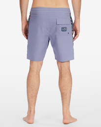 4 D Bah Lo Tide Boardshorts 18" Purple ABYBS00347 Billabong