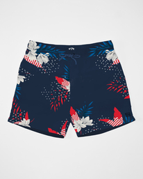 0 Stars Stripes Layback Boardshorts 16"  ABYBS00358 Billabong