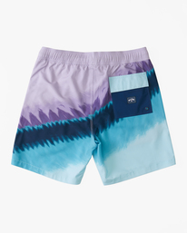 1 T Street Layback Boardshorts 17" Blue ABYBS00361 Billabong