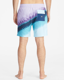 5 T Street Layback Boardshorts 17" Blue ABYBS00361 Billabong
