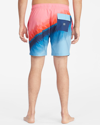 5 T Street Layback Boardshorts 17" Orange ABYBS00361 Billabong