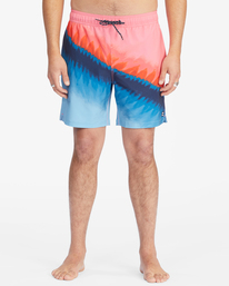 2 T Street Layback Boardshorts 17" Orange ABYBS00361 Billabong