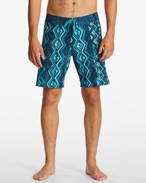 2 Sundays Airlite Performance 19" Boardshorts Blue ABYBS00379 Billabong