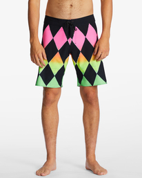 2 Sundays Airlite Performance 19" Boardshorts Yellow ABYBS00379 Billabong