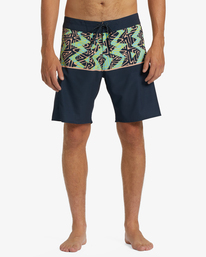 2 Fifty50 Airlite Performance 19" Boardshorts Blue ABYBS00383 Billabong