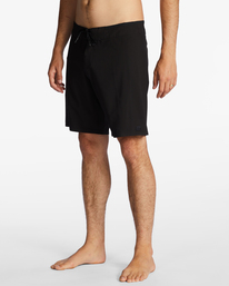 3 D Bah Airlite Plus Performance 19" Boardshorts Black ABYBS00384 Billabong