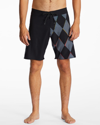 2 Andy Irons D'Bah Airlite Boardshorts 20" Grey ABYBS00385 Billabong