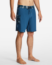 4 73 Pro Boardshorts 19" Blue ABYBS00390 Billabong