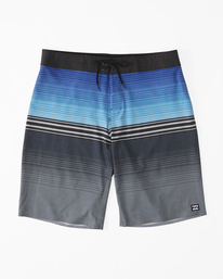 0 All Day Heather Stripe Pro - Board Shorts for Men Blue ABYBS00392 Billabong