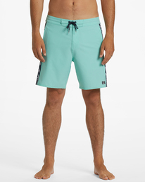 2 D Bah Lo Tide 18" Boardshorts Green ABYBS00397 Billabong