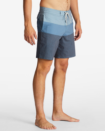 4 Tribong Lo Tide 19" Boardshorts Blue ABYBS00399 Billabong