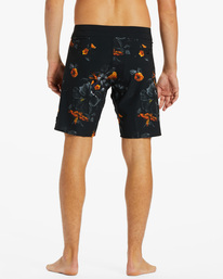 4 Kamea Lava Floral Airlite - Performance boardshort voor Heren Black ABYBS00415 Billabong