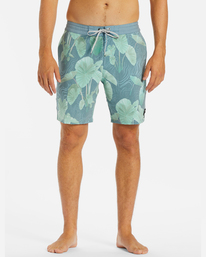 2 Kamea Kalo Lo Tide Boardshorts 19" Blue ABYBS00424 Billabong