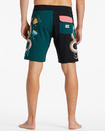 4 Zeledon Sundays Placement Pro Boardshorts Green ABYBS00442 Billabong