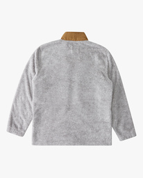 10 A/Div Glacier Mock Neck Zip-Up Jacket Grey ABYFT00218 Billabong