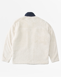 8 Glacier - Fleece met Col voor Heren White ABYFT00218 Billabong