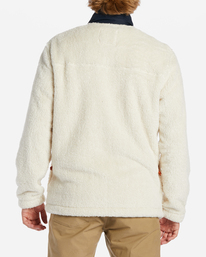 3 Glacier - Felpa con collo alto da Uomo White ABYFT00218 Billabong