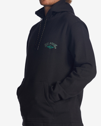 3 A/Div Compass Pullover Hoodie Black ABYFT00222 Billabong