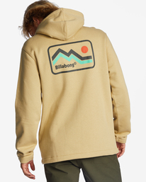 2 A/Div Compass Pullover Hoodie Beige ABYFT00222 Billabong