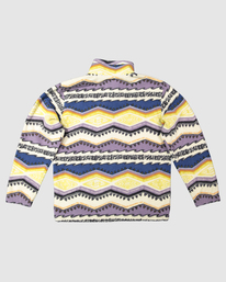 8 A/Div Boundary Half-Zip Mock Neck Pullover Beige ABYFT00231 Billabong