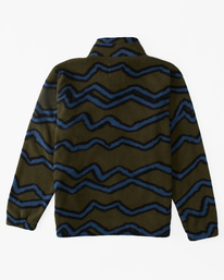 11 Boundary - Fleece met Col voor Heren Green ABYFT00231 Billabong