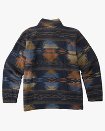 5 A/Div Boundary Half-Zip Mock Neck Pullover Black ABYFT00231 Billabong