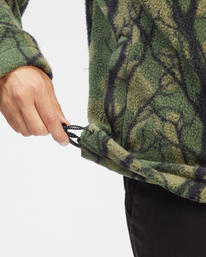 5 A/Div Boundary Half-Zip Mock Neck Pullover Black ABYFT00231 Billabong