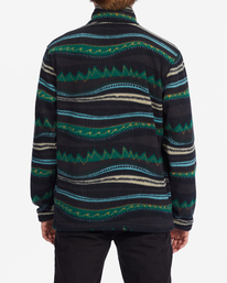 2 A/Div Boundary Half-Zip Mock Neck Pullover Black ABYFT00231 Billabong