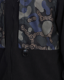 7 A/Div Otis Canyon Graphene Zip-Up Jacket Black ABYFT00233 Billabong