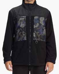 1 A/Div Otis Canyon Graphene Zip-Up Jacket Black ABYFT00233 Billabong
