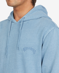 3 Wave Washed Pullover Hoodie Orange ABYFT00311 Billabong